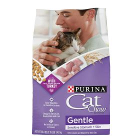 Purina Cat Chow Gentle Dry Cat Food 3.15 lb Bag