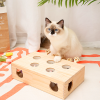 New MewooFun Cat Toys Interactive Whack-a-mole Solid Wood Toys for Indoor Cats Kitten Catch Mice Game US Stock Dropshippin WG320