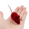 Simulated Mouse Cat Toy For Dog & Cat; Cat Play Toy; Interactive Cat Toys; pack of 3; Random Color; 5.4*1.1in