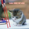 1PC Pet LED Light Laser Toys Red Laser Pen Tease Cats Rods Visible Light Laserpointer Funny Interactive Goods For Pets