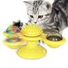 Pet Life 'Windmill' Rotating Suction Cup Spinning Cat Toy