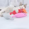 Cat Catnip Toys Playing Teeth Cleaning Plush Pillow Scratcher Pet Catnip Teeth Grinding Chew Toys